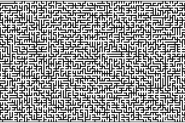 Python迷宫生成和迷宫破解算法实例