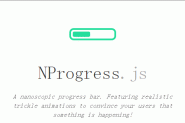 NProgress显示顶部进度条效果及使用详解