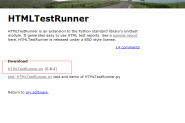 Python HTMLTestRunner如何下载生成报告