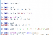 Python3 中sorted() 函数的用法
