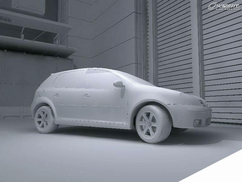 3DSMAX和VRay汽车渲染教程 来客网 3DSMAX渲染教程