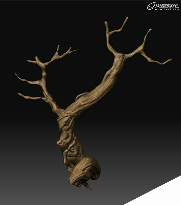 3DSMAX渲染屋内树木 来客网 3DSMAX渲染教程