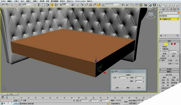 3DSMAX欧式沙发建模教程 来客网 3DSMAX建模教程