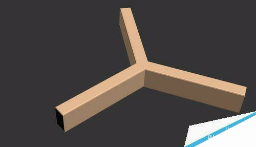 如何用3DMax建桌子模型二（三角工业标准件）