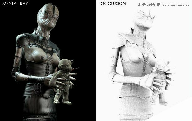 3DMAX制作手拿外星布娃娃的外星人教程,破洛洛