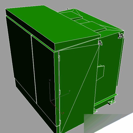 3DSMAX打造旧变电箱材质 来客网 3DSMAX材质贴图教程