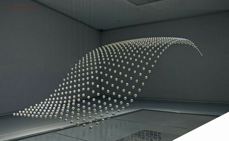 3DMAX制作悬浮球体艺术造型雕塑效果,PS教程,思缘教程网