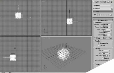 3D Studio MAX： 粒子系统之模拟爆炸 来客网 3DSMAX动画教程