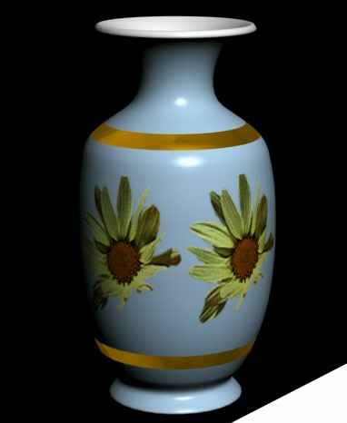 3DSMAX制作彩色花瓶 来客网 3DSMAX教程