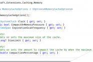 .NET Core系列之MemoryCache 缓存选项