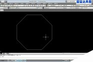 CAD怎么画多边形的外切圆?