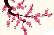 CorelDraw绘制唯美的中国风梅花花枝教程