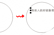 CDR在圆里输入文字自动换行方法介绍
