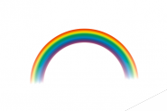 cdr怎么画彩虹? cdr使用调和工具快速画彩虹的教程