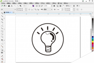 cdrX8怎么设计灯泡logo标志的矢量图? cdr绘制灯泡的教程