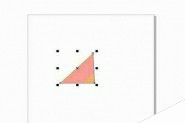 cdrx4中三角形怎么进行双色图样填充?