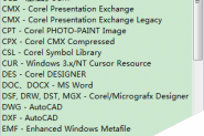 入门:CorelDRAW中导入的文件格式大全