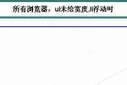 ul, li, a怎么用(谷歌/火狐/ie6/7/8)中测试