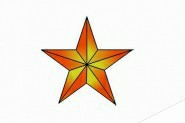 教你用flash画一个漂亮标准的立体五角星
