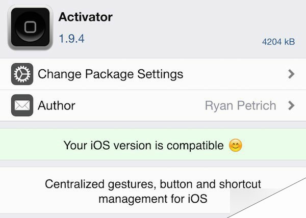 手势插件Activator更新支持iOS8.4完美越狱