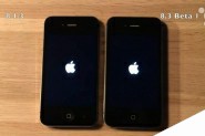 iPhone 4S运行iOS 8.3流畅吗?iOS 8.1.3和iOS 8.3开机运行速度对比视频