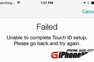 iPhone6刷iOS8.0.1重启后没信号指纹验证功能失效