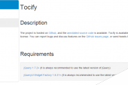jQuery插件之Tocify动态节点目录菜单生成器附源码下载