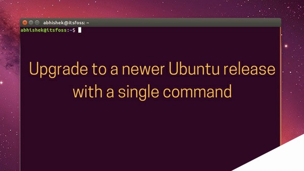 一行命令轻松升级Ubuntu 