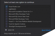 Visual Studio 2015 安装图文详细步骤