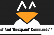 expand与unexpand命令实例教程