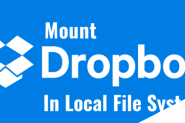 dbxfs：在Linux中本地挂载Dropbox文件夹
