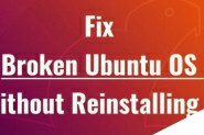 如何不重装修复损坏的Ubuntu系统