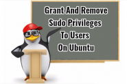 如何在Ubuntu上为用户授予和移除sudo权限