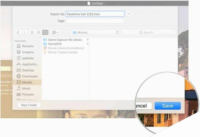 在Mac上录制FaceTime视频通话的方法