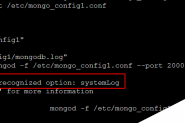 MongoDB 3.4配置文件避免入坑的注意事项