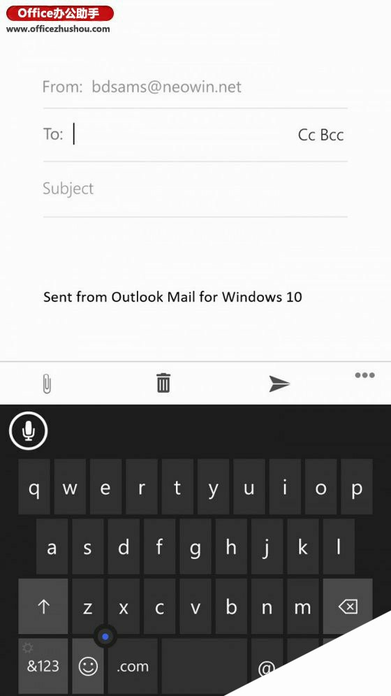 Win10 for Phones最新预览版：全新Outlook与日历应用