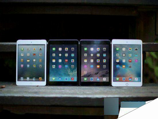 iPad mini 4和其他Ipad mini系列的区别对比