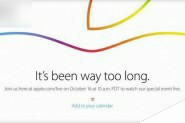 10月17号凌晨全程直播 苹果iPad Air2发布会官方视频直播地址公布