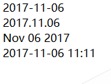 PHP格式化显示时间date()函数代码