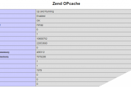 PHP配置ZendOpcache插件加速