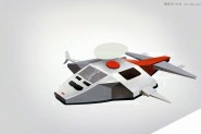 Photoshop绘制金属立体质感的玩具飞机模型