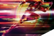 PS给奔跑的超人打造超炫的科技速度光感效果
