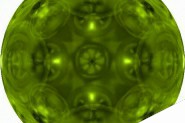 ps怎么使用滤镜设计一个绿色琉璃球?