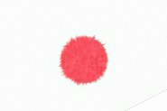 PS制作一个毛茸茸的红色线球