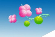 ps鼠绘漂亮的卡通粉色花朵教程
