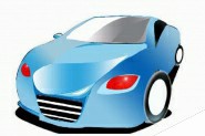 PS怎么手绘一个蓝色超酷小汽车?