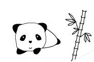画图工具怎么绘制大熊猫?