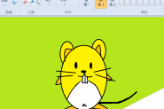 画图工具怎么画可爱的小老鼠动画角色?