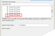Eclipse添加新server时无法选择Tomcat7的解决方法