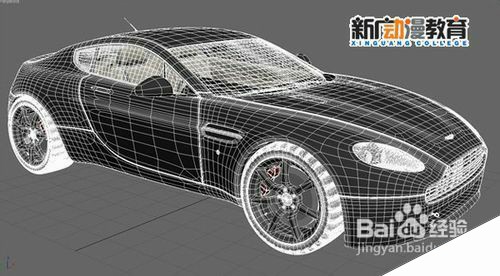 新广3DMAX教程3D制作阿斯顿马丁V8跑车